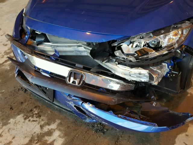 2HGFC2F79HH517579 - 2017 HONDA CIVIC EX ლურჯი ფოტო 9