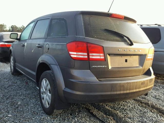 3C4PDCAB7FT537951 - 2015 DODGE JOURNEY SE GRAY photo 3