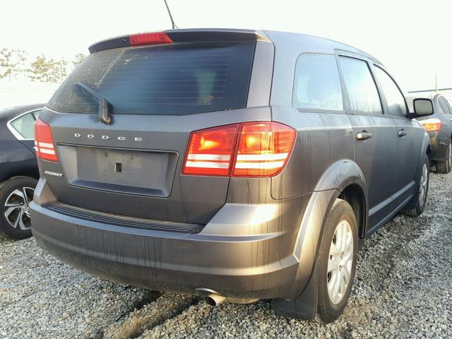 3C4PDCAB7FT537951 - 2015 DODGE JOURNEY SE GRAY photo 4