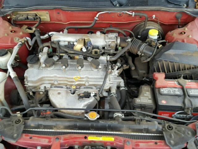 3N1CB51D66L621263 - 2006 NISSAN SENTRA 1.8 RED photo 7