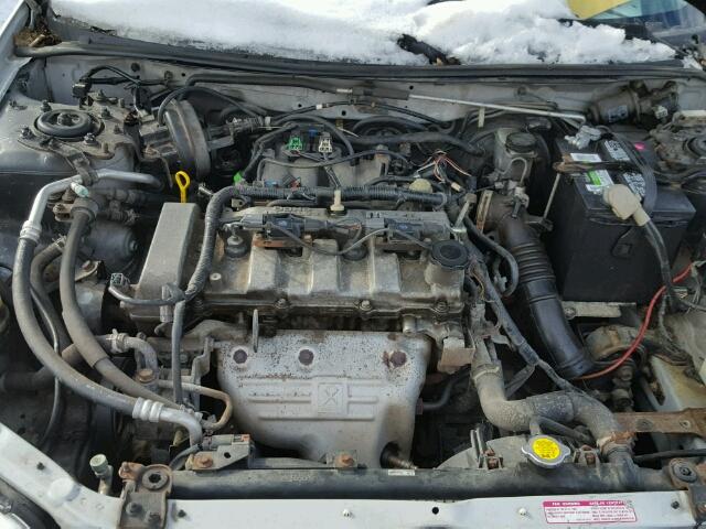 JM1BJ246721493656 - 2002 MAZDA PROTEGE PR SILVER photo 7