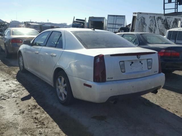 1G6DW677550169009 - 2005 CADILLAC STS WHITE photo 3
