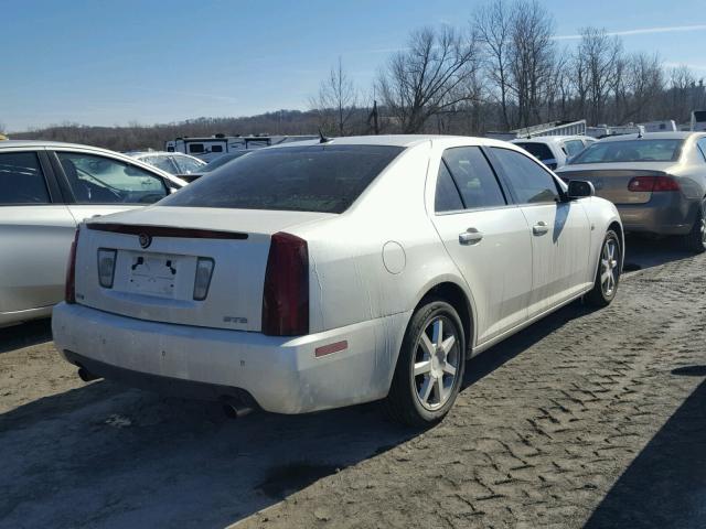 1G6DW677550169009 - 2005 CADILLAC STS WHITE photo 4