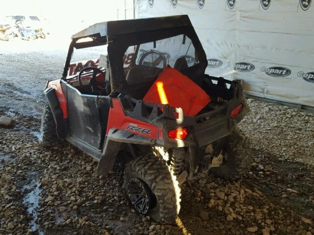 4XAVH76A0EF273636 - 2014 POLARIS RZR 800 RED photo 3