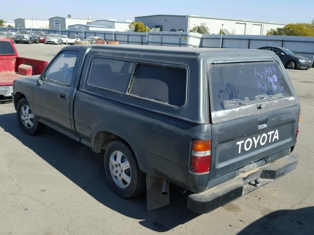 4TARN81A3PZ084606 - 1993 TOYOTA PICKUP 1/2 GREEN photo 3