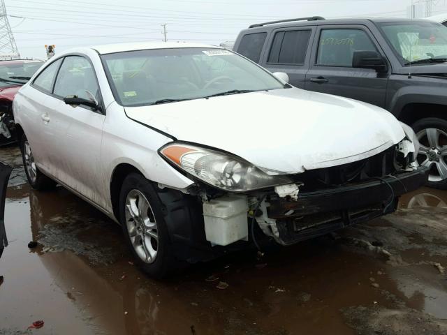 4T1CE38P86U663914 - 2006 TOYOTA CAMRY SOLA WHITE photo 1