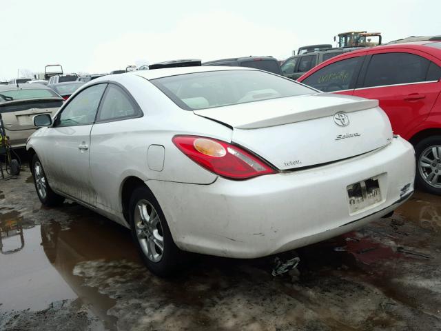 4T1CE38P86U663914 - 2006 TOYOTA CAMRY SOLA WHITE photo 3