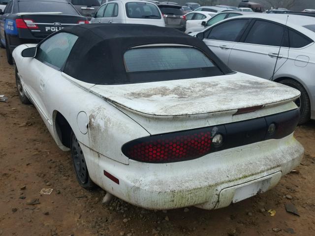 2G2FS32K412126242 - 2001 PONTIAC FIREBIRD WHITE photo 3