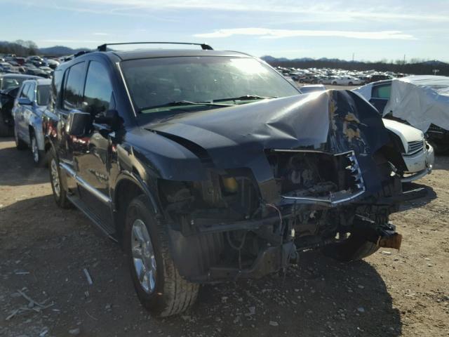 5N3AA08C86N814542 - 2006 INFINITI QX56 BLACK photo 1