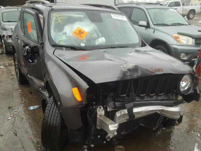 ZACCJBBT4GPD99481 - 2016 JEEP RENEGADE L GRAY photo 1