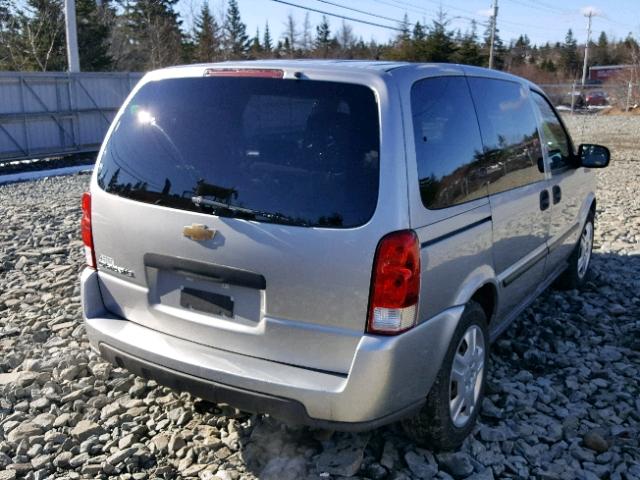 1GNDU23148D194324 - 2008 CHEVROLET UPLANDER L 银色 照片 4
