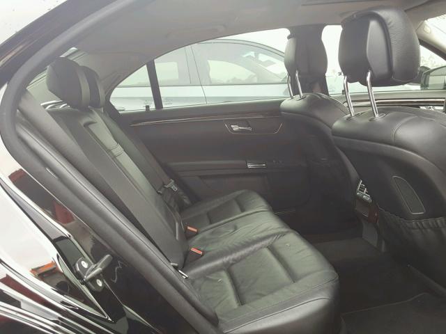 WDDNG7DB8DA516313 - 2013 MERCEDES-BENZ S 550 BLACK photo 6