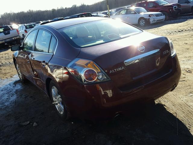 1N4AL2AP3AC193172 - 2010 NISSAN ALTIMA BAS MAROON photo 3