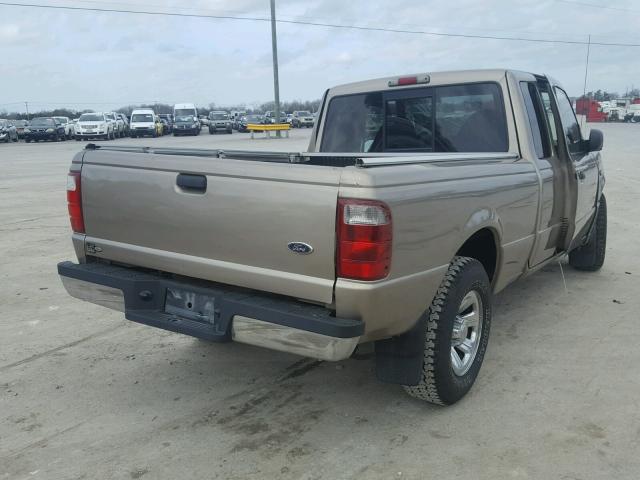 1FTYR44E13PA61357 - 2003 FORD RANGER SUP TAN photo 4