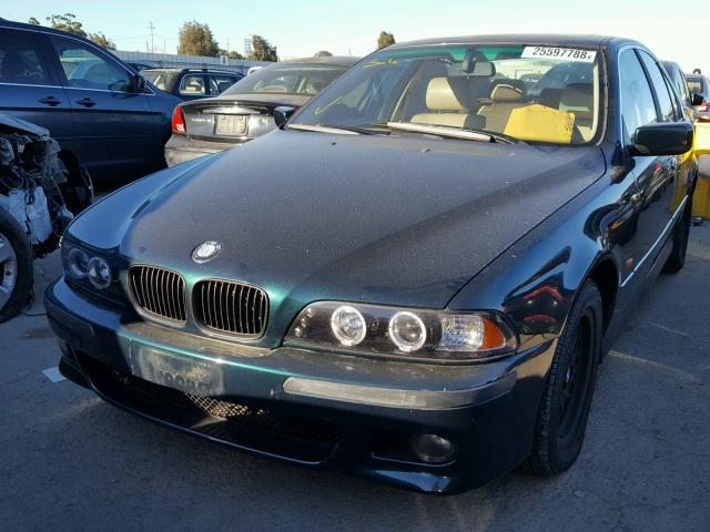 WBADM6344XGU03355 - 1999 BMW 528 I AUTO GREEN photo 2