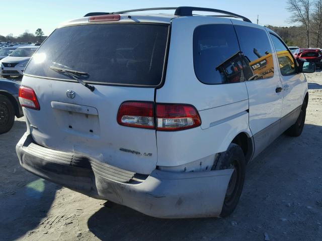 4T3ZF13C61U343426 - 2001 TOYOTA SIENNA LE WHITE photo 9