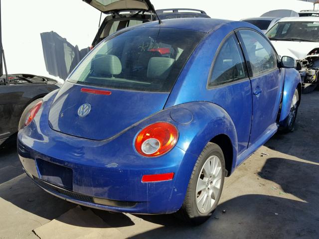 3VWRG31C18M500171 - 2008 VOLKSWAGEN NEW BEETLE BLUE photo 4