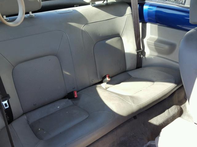 3VWRG31C18M500171 - 2008 VOLKSWAGEN NEW BEETLE BLUE photo 6