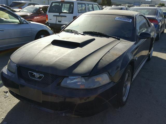 1FAFP42X04F111437 - 2004 FORD MUSTANG GT BLACK photo 2