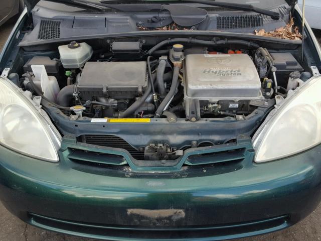 JT2BK12U230073554 - 2003 TOYOTA PRIUS GREEN photo 7