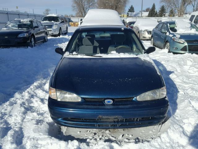 1Y1SK5287YZ419453 - 2000 CHEVROLET GEO PRIZM 蓝色 照片 9