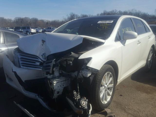 4T3BE11A89U006774 - 2009 TOYOTA VENZA BASE WHITE photo 2