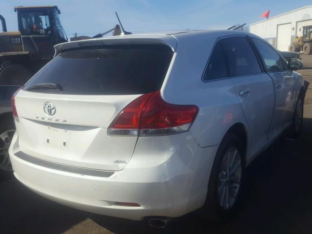 4T3BE11A89U006774 - 2009 TOYOTA VENZA BASE WHITE photo 4