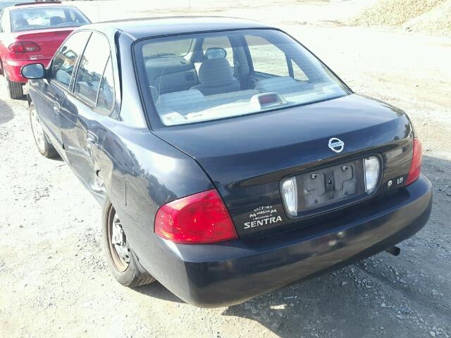 3N1CB51D96L497277 - 2006 NISSAN SENTRA 1.8 BLACK photo 3