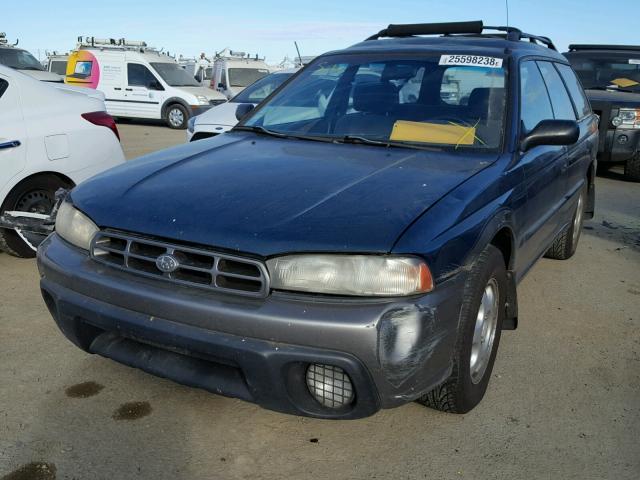 4S3BG6852T7976543 - 1996 SUBARU LEGACY OUT GREEN photo 2