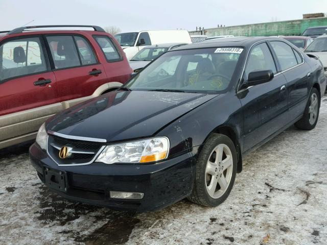 19UUA56873A008461 - 2003 ACURA 3.2TL TYPE BLACK photo 2