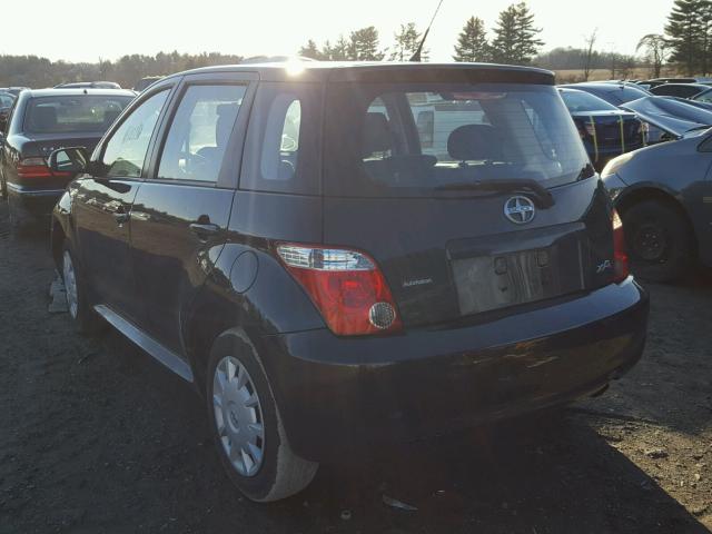 JTKKT624065020725 - 2006 TOYOTA SCION XA BLACK photo 3