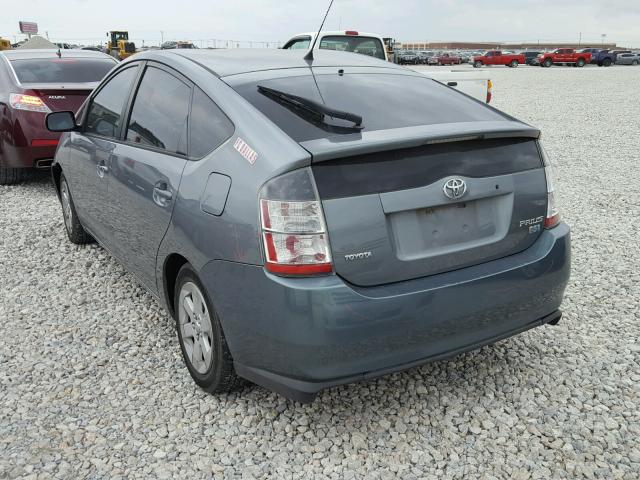 JTDKB20U053117617 - 2005 TOYOTA PRIUS BLUE photo 3