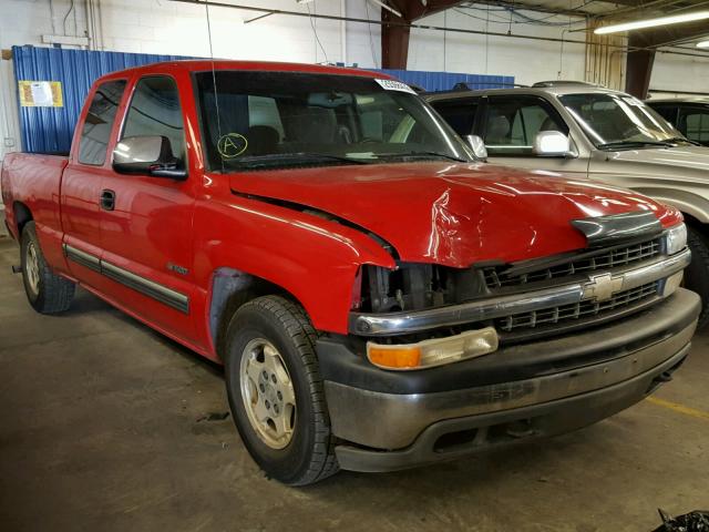 2GCEC19T5Y1166823 - 2000 CHEVROLET SILVERADO RED photo 1