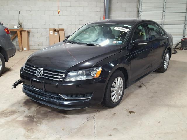 1VWAT7A35FC051351 - 2015 VOLKSWAGEN PASSAT S Սև լուսանկար 2