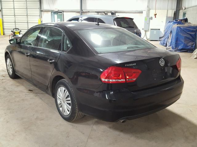 1VWAT7A35FC051351 - 2015 VOLKSWAGEN PASSAT S Սև լուսանկար 3