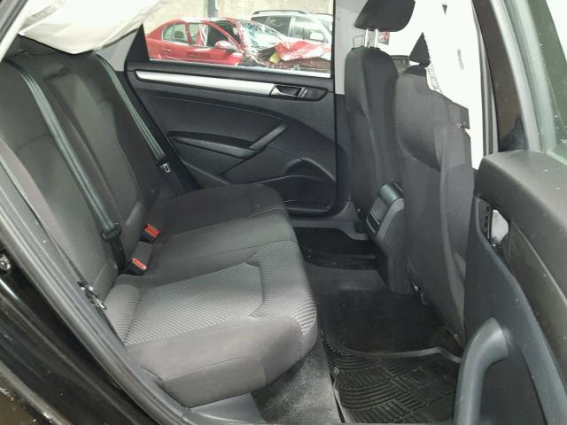 1VWAT7A35FC051351 - 2015 VOLKSWAGEN PASSAT S Սև լուսանկար 6