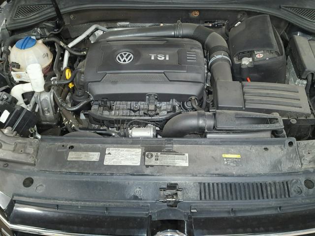 1VWAT7A35FC051351 - 2015 VOLKSWAGEN PASSAT S Սև լուսանկար 7