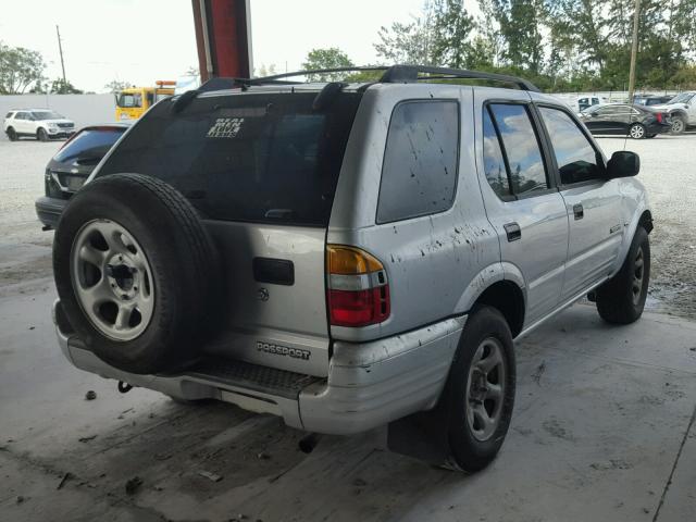 4S6CK58W924402949 - 2002 HONDA PASSPORT E SILVER photo 4