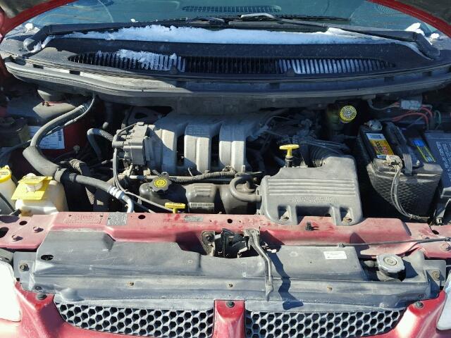 1B4GP44G0YB724941 - 2000 DODGE GRAND CARA RED photo 7