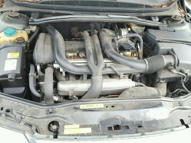 YV1TS90D411173721 - 2001 VOLVO S80 T6 GREEN photo 7