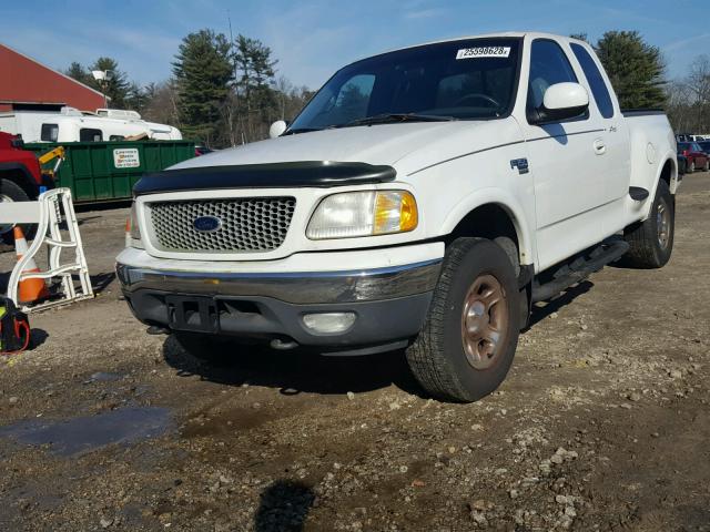 2FTRX08L5XCA58724 - 1999 FORD F150 WHITE photo 2