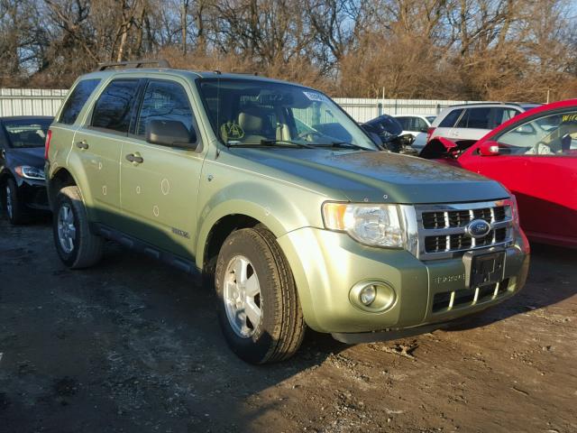 1FMCU93118KA96677 - 2008 FORD ESCAPE XLT GREEN photo 1