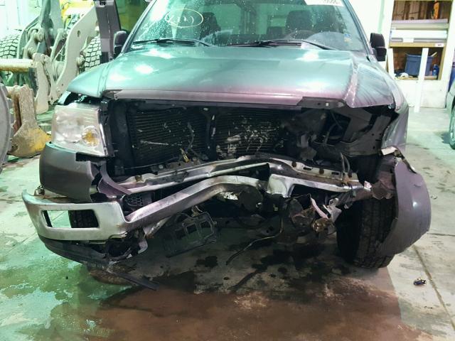 1FTRX14W84NA68465 - 2004 FORD F150 GRAY photo 9