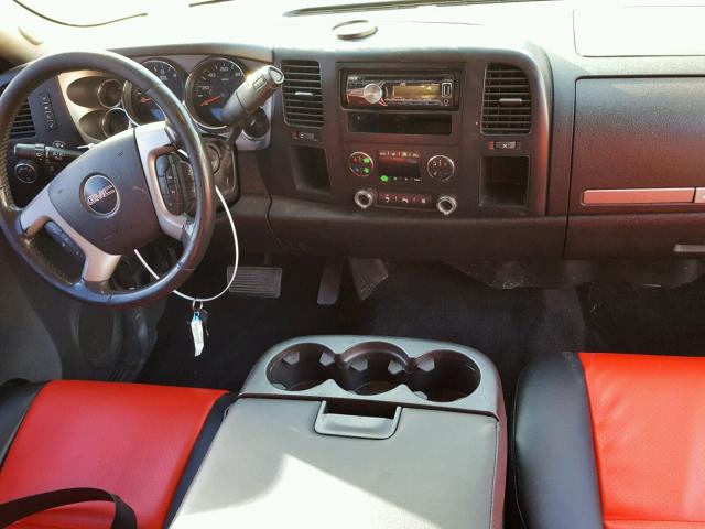 2GTEC13J981316455 - 2008 GMC SIERRA C15 RED photo 9