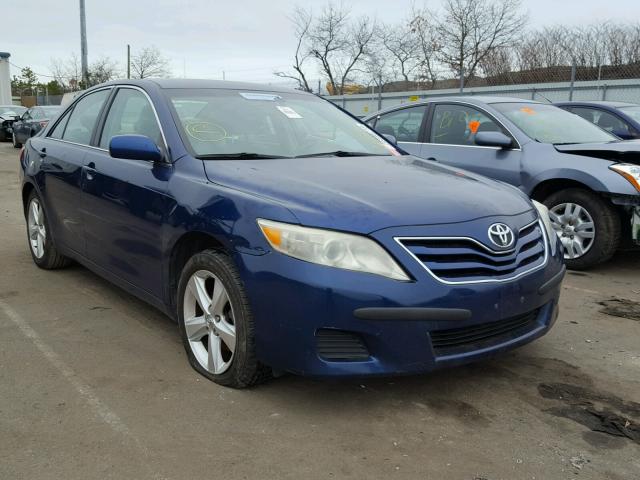 4T1BF3EKXBU588161 - 2011 TOYOTA CAMRY BASE BLUE photo 1