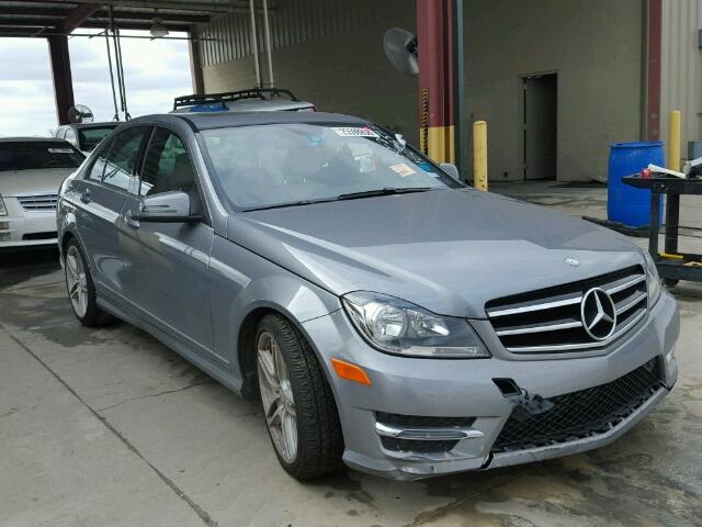 WDDGF4HBXEG255656 - 2014 MERCEDES-BENZ C 250 SILVER photo 1