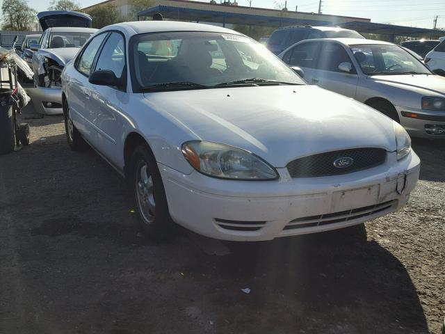 1FAFP53U96A226631 - 2006 FORD TAURUS SE WHITE photo 1