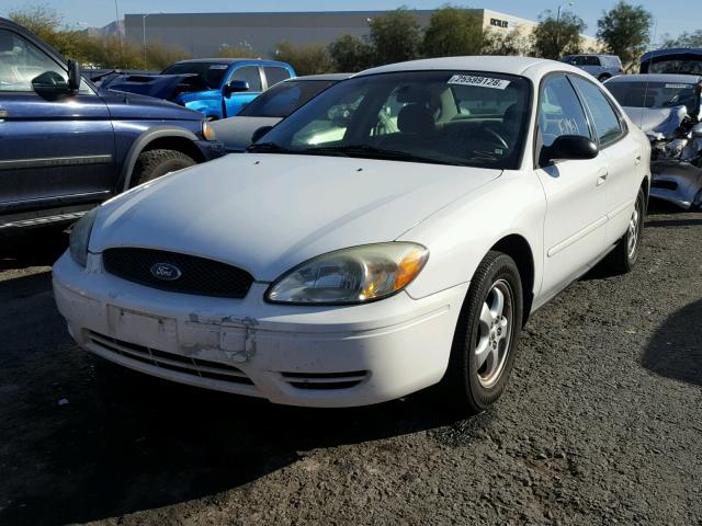 1FAFP53U96A226631 - 2006 FORD TAURUS SE WHITE photo 2