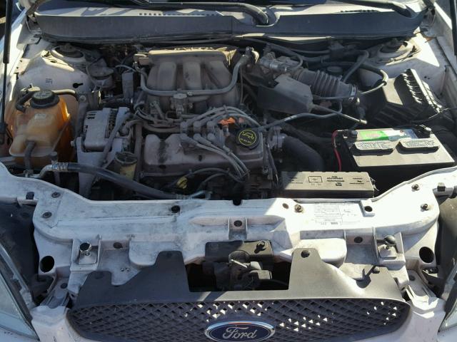 1FAFP53U96A226631 - 2006 FORD TAURUS SE WHITE photo 7