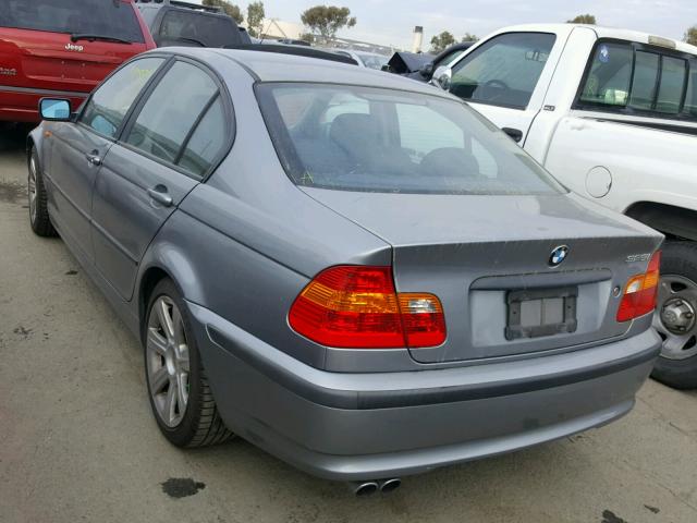 WBAAZ33463KP79064 - 2003 BMW 325 I SILVER photo 3